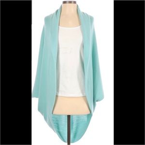 Women’s Ribbed Shawl Collar Shrug Marvelush Layers By  Lizden.  2X/3X